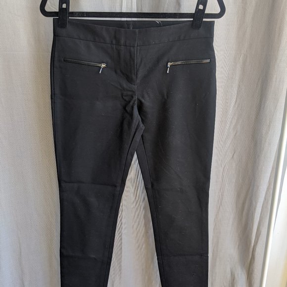 Club Monaco Skinny Dress Pants with Zipper Pockets - Picture 1 of 4